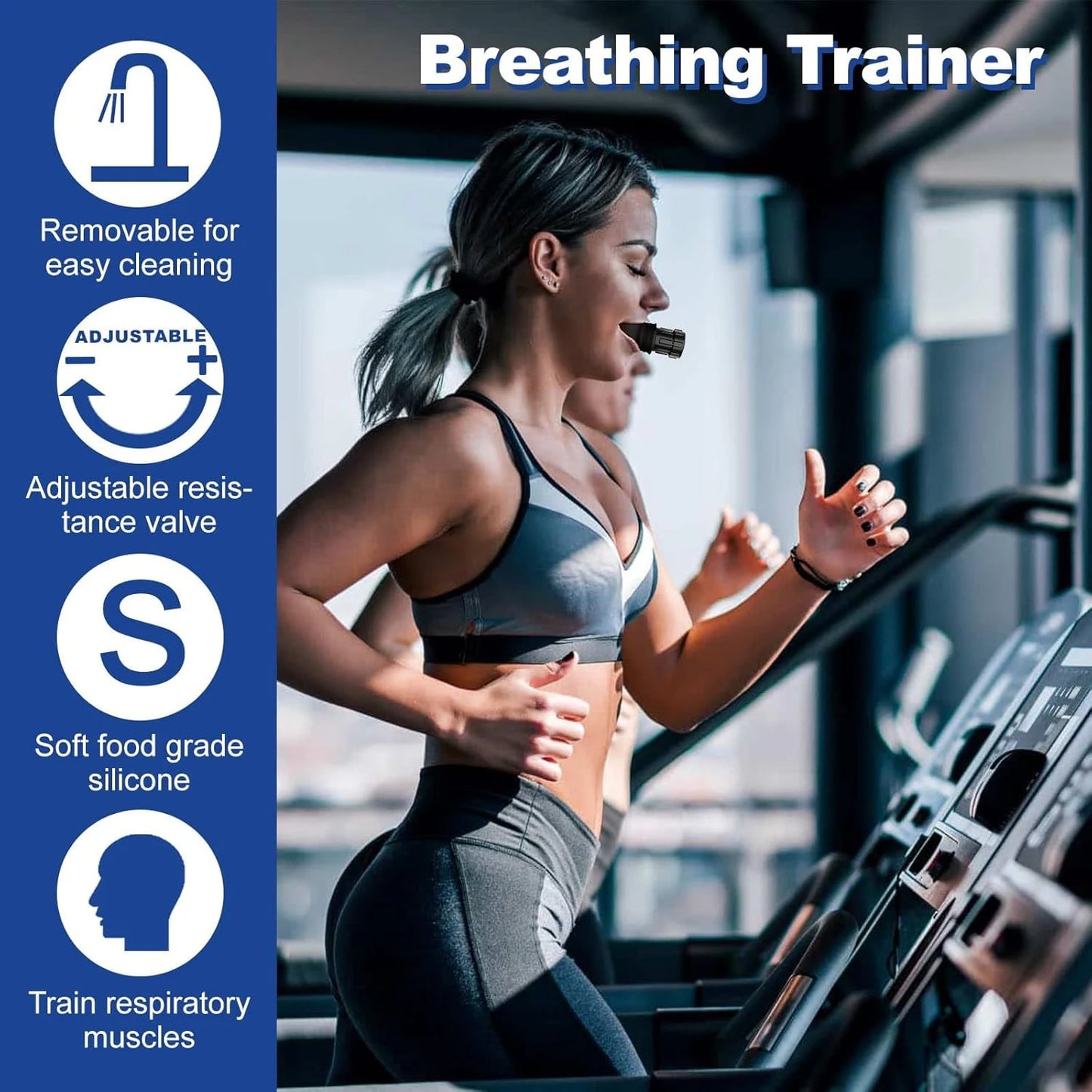 Entrenador de Respiración Pulmonar